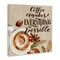 Stupell Industries Rustic Coffee Makes Possible Canvas Design by Kim Allen